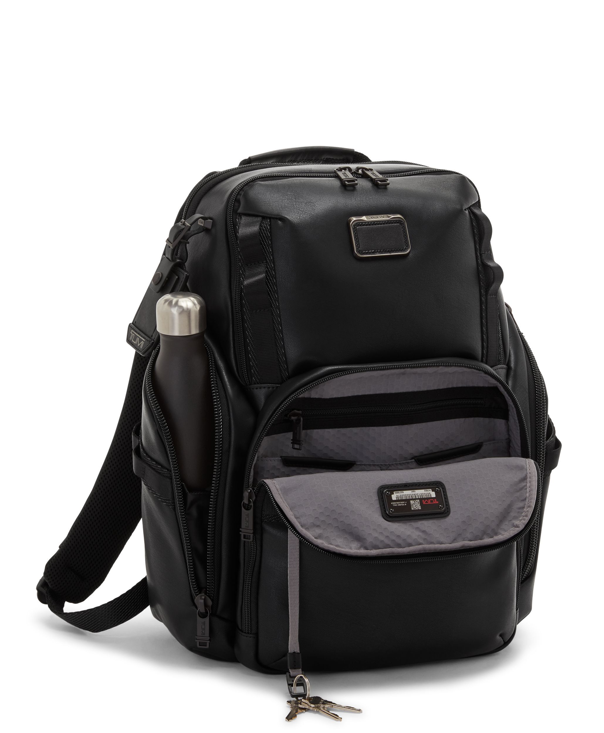 Tumi ALPHA Bravo サーチ Search バックパック レザー Alpha Bravo Search Backpack Black | TUMI Austria