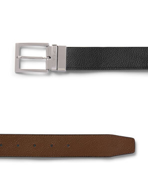 Belts Wendbarer G&uuml;rtel aus Saffiano-Leder mit rechteckiger Schnalle, 35 mm