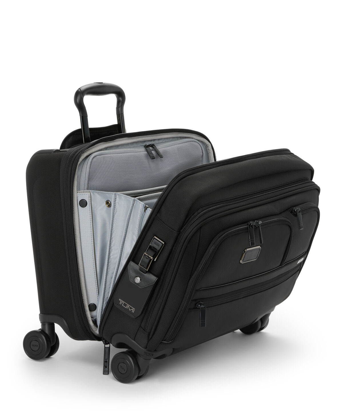 ALPHA Deluxe Laptop Expandable Wheeled Brief