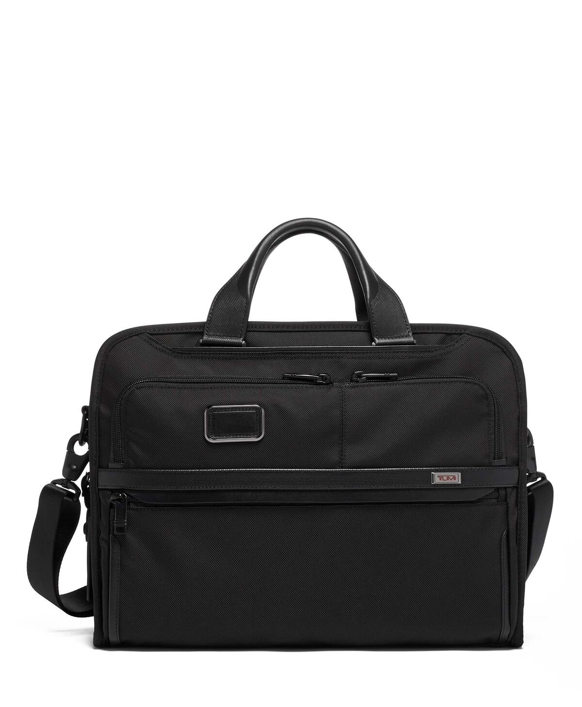 Tumi Alpha 3 ORG PORTFOLIO BRIEF Black