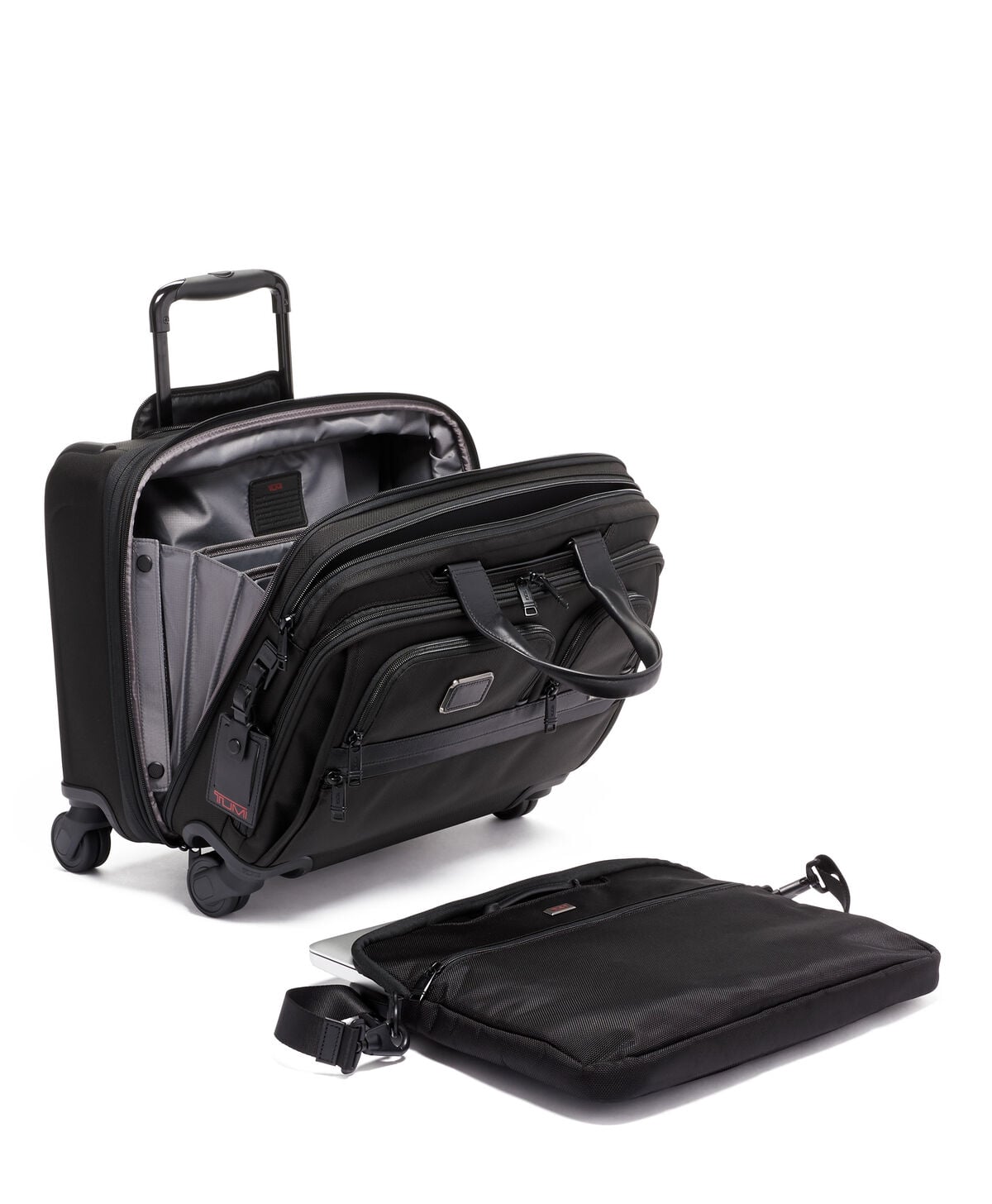 Alpha Business &ndash; Deluxe Laptop Expandable Wheeled Brief