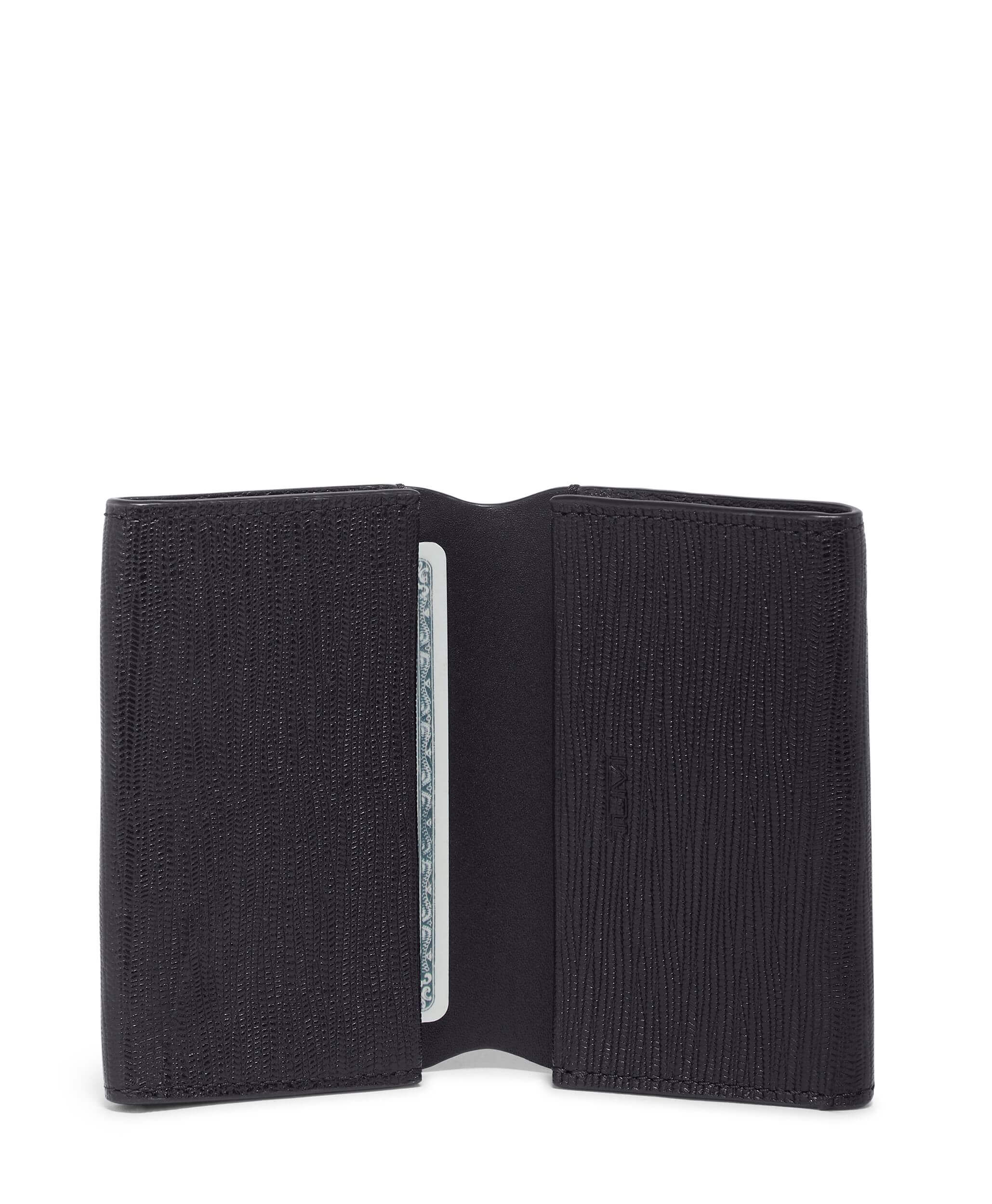 Tumi gusseted sales card case