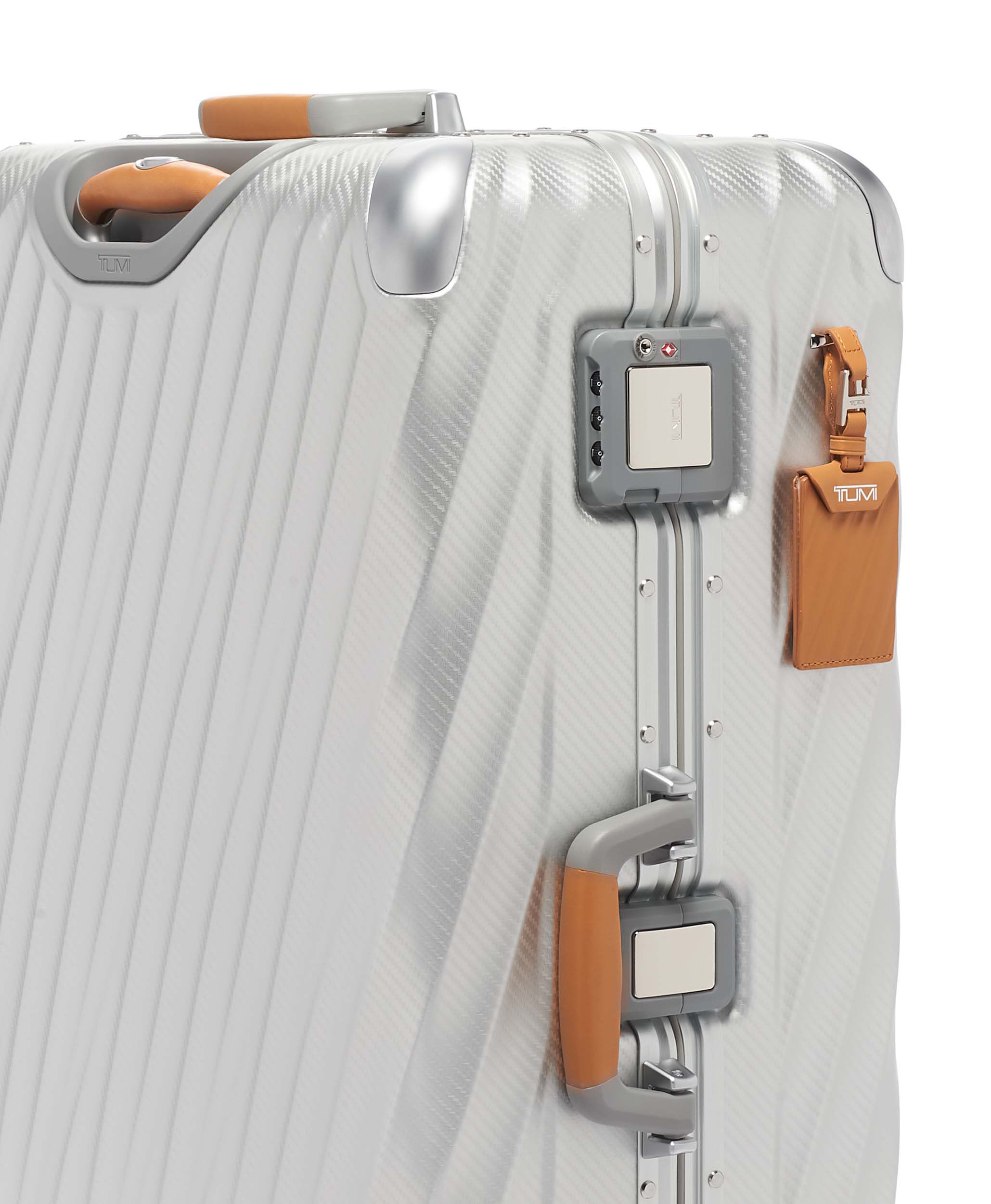 Tumi aluminum top