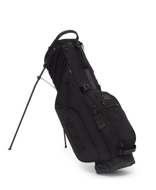 世界の Alpha 3 Golf Stand Bag Black | TUMI Austria ゴルフバッグ・キャディバッグ