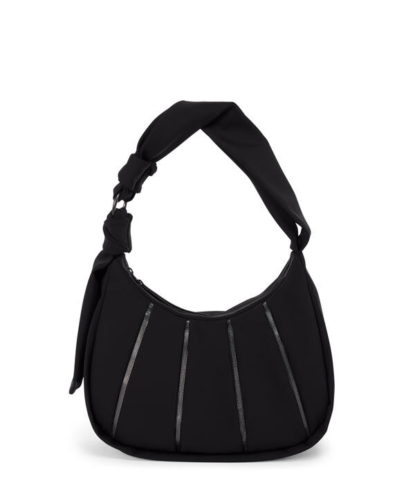 Tumi leather shoulder bag best sale