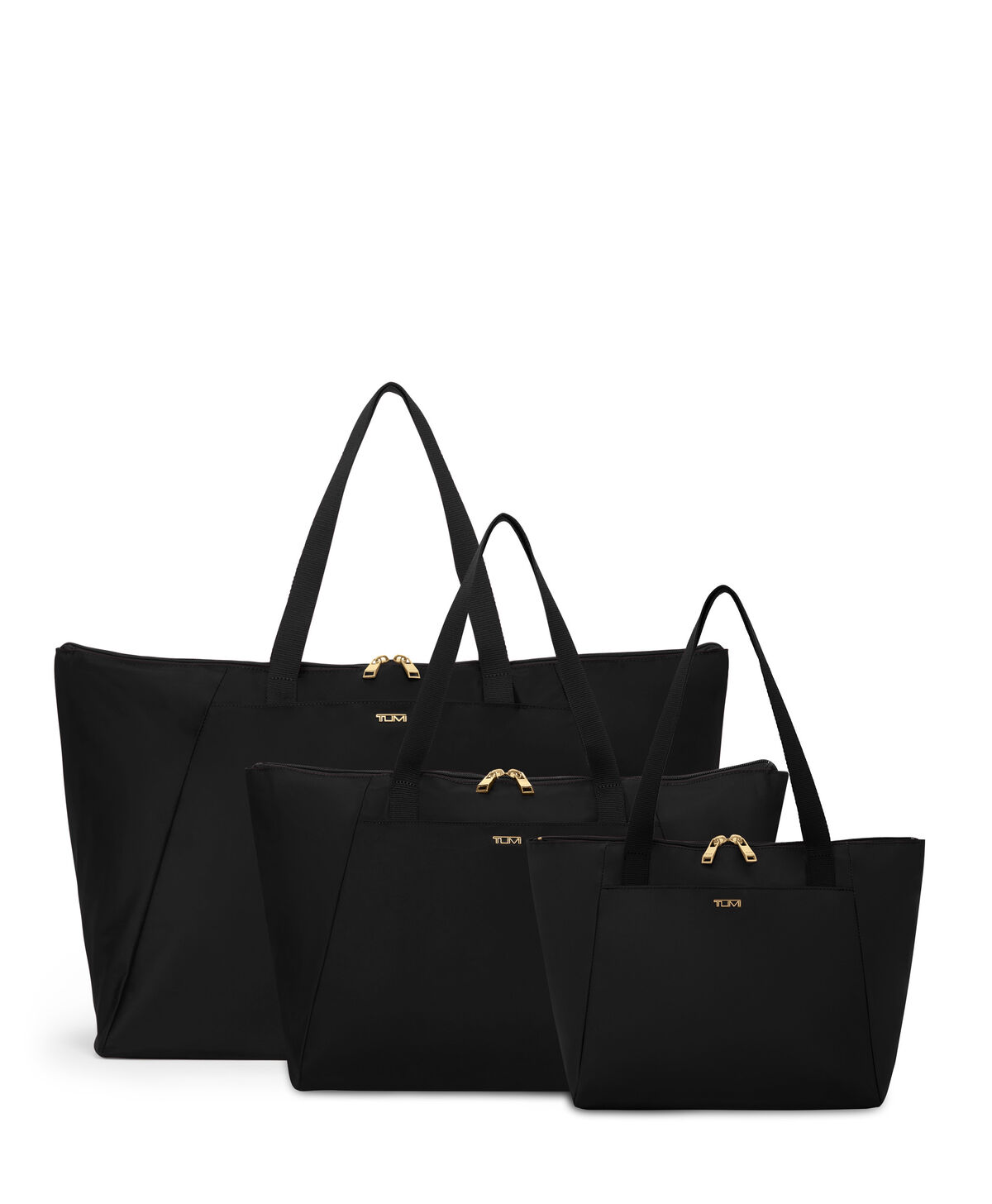 TUMI Voyageur JUST IN CASE TOTE  Black/Gold TUMI Voyageur JUST IN CASE TOTE  Black/Gold