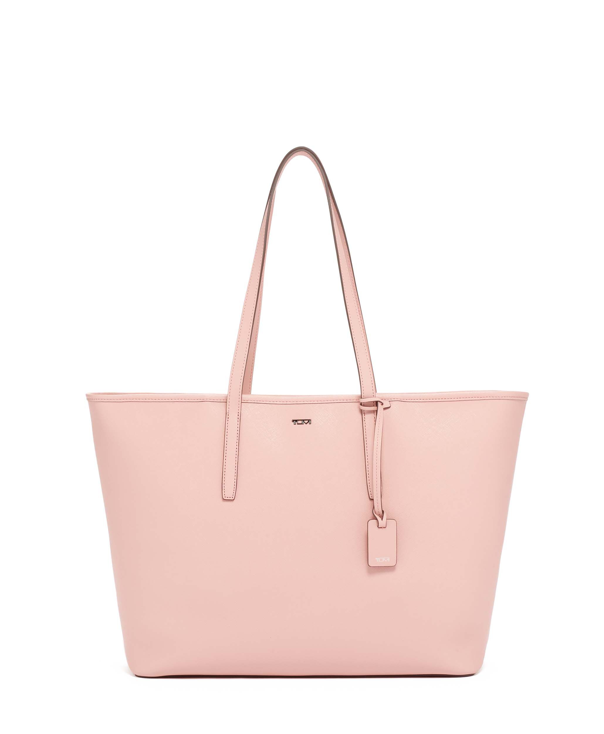 tumi leather tote