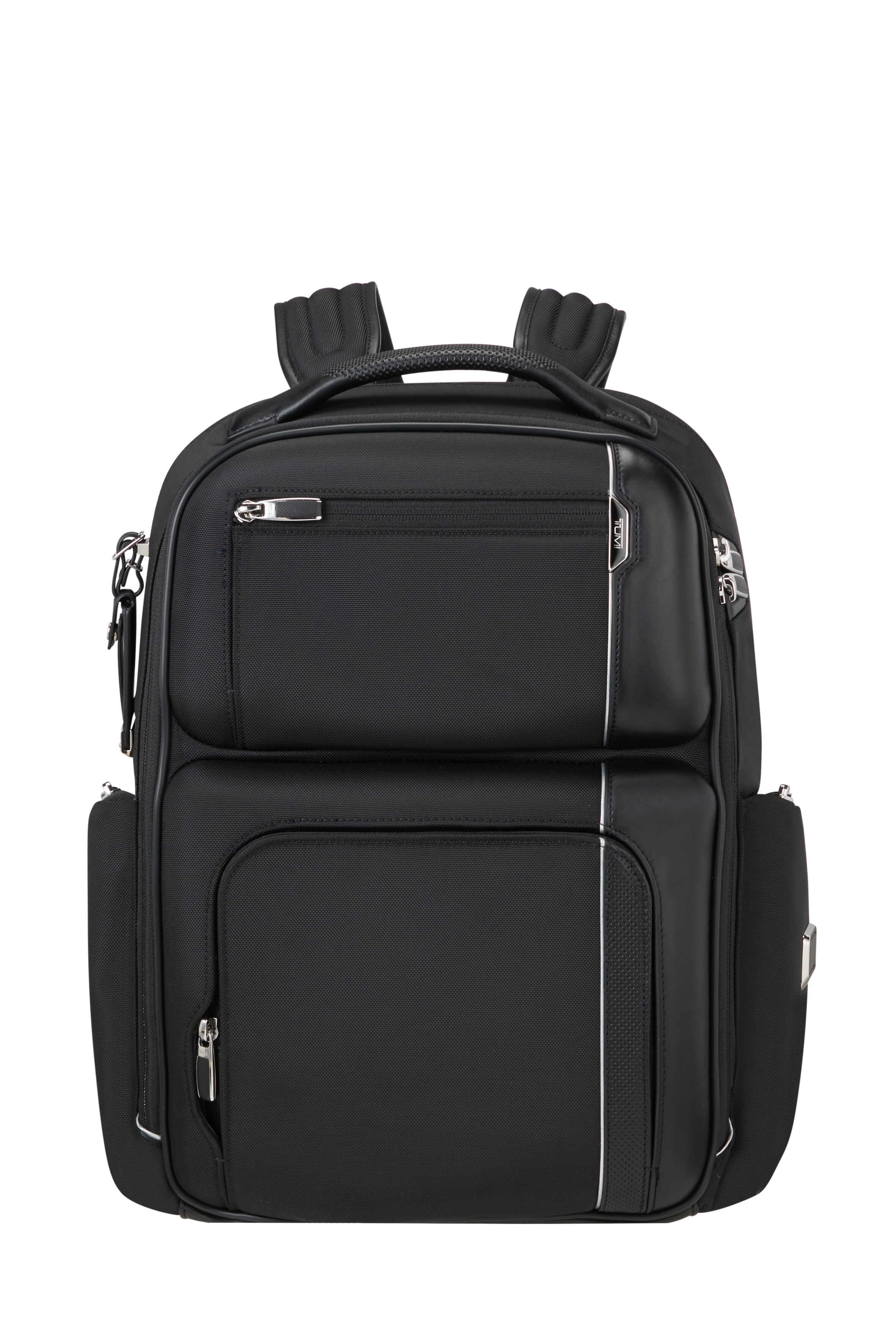 Tumi canvas backpack top