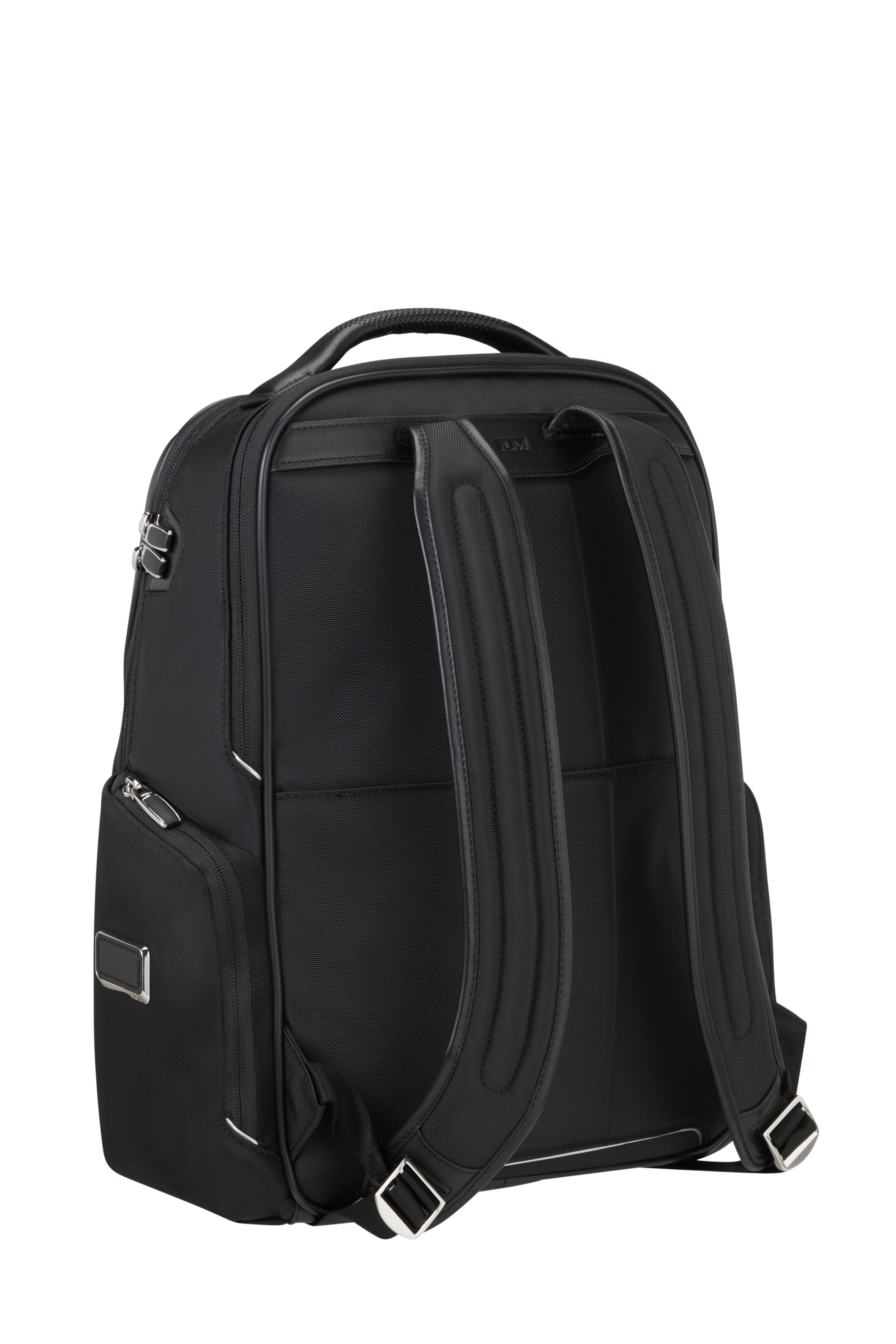 tumi bradley leather backpack