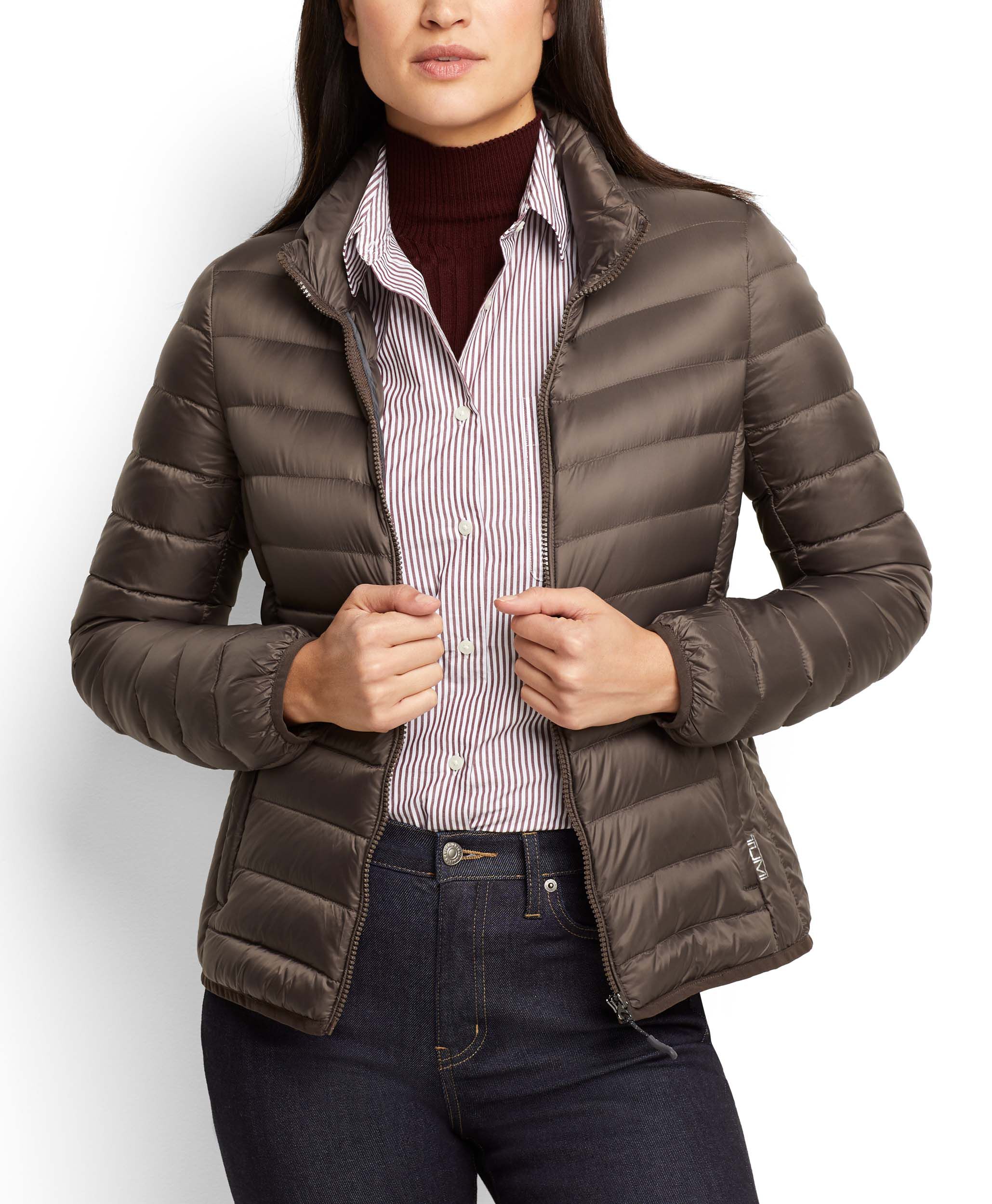 tumi travel puffer jacket