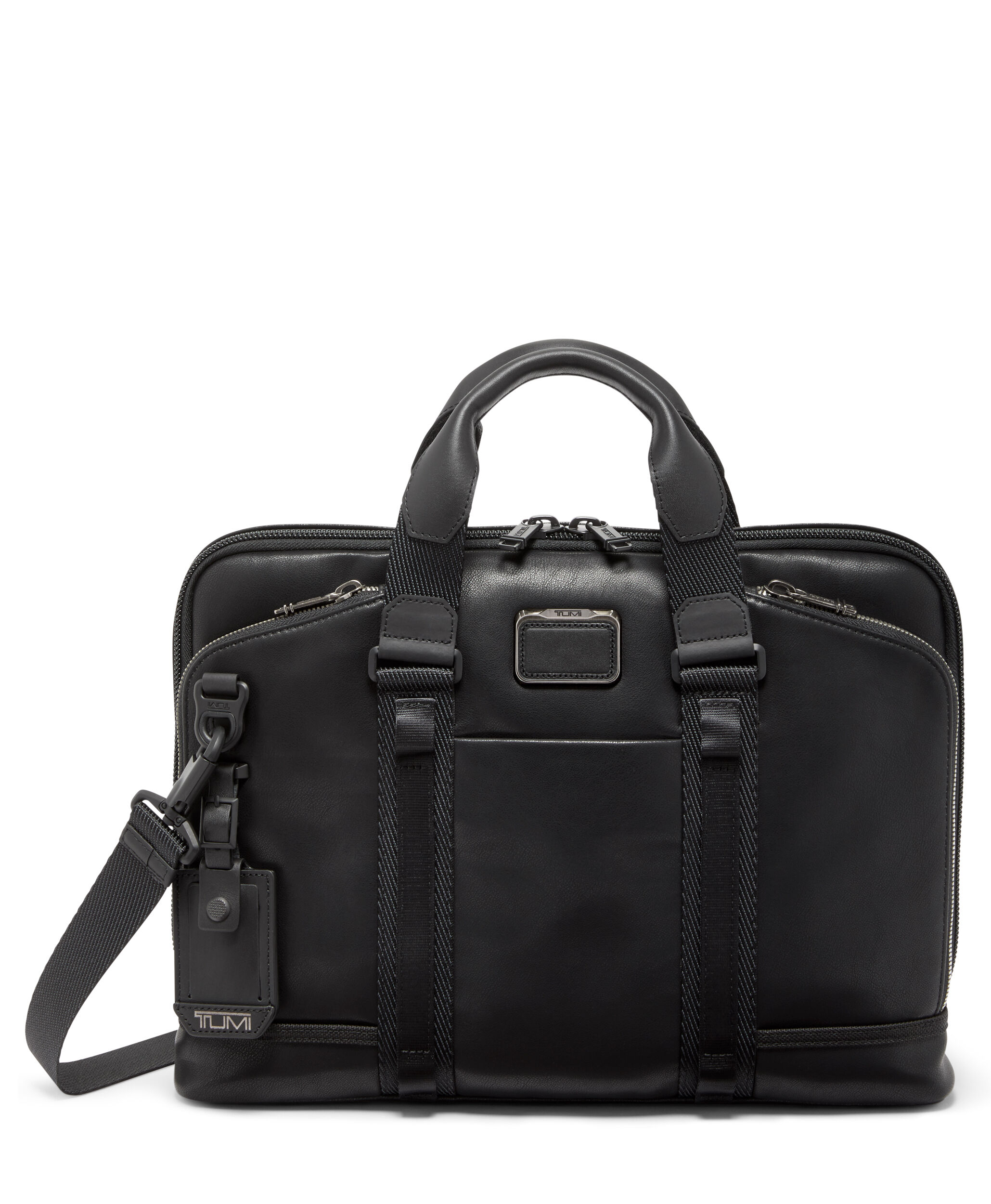 Tumi alpha 2 leather briefcase outlet