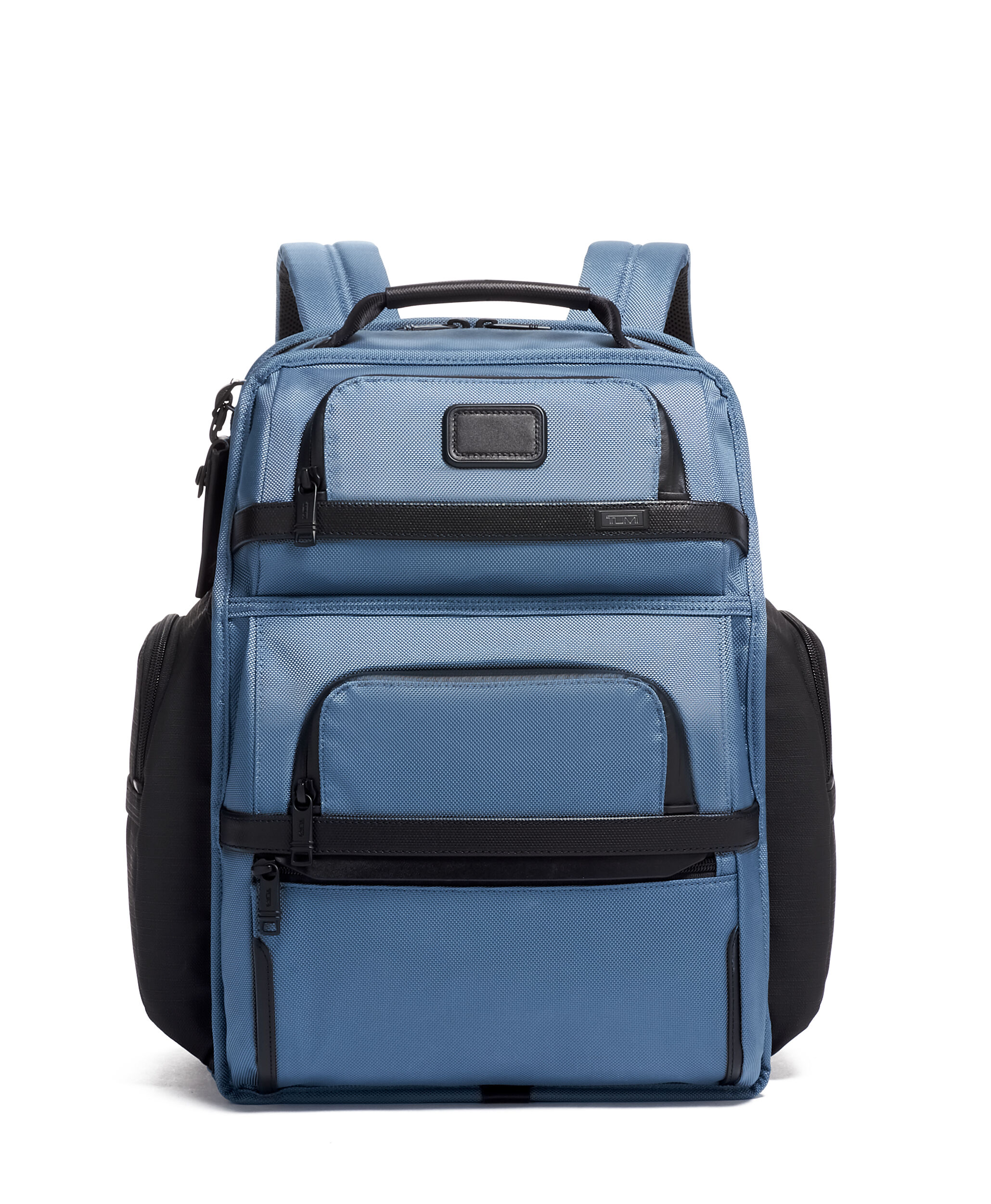 tumi blue backpack