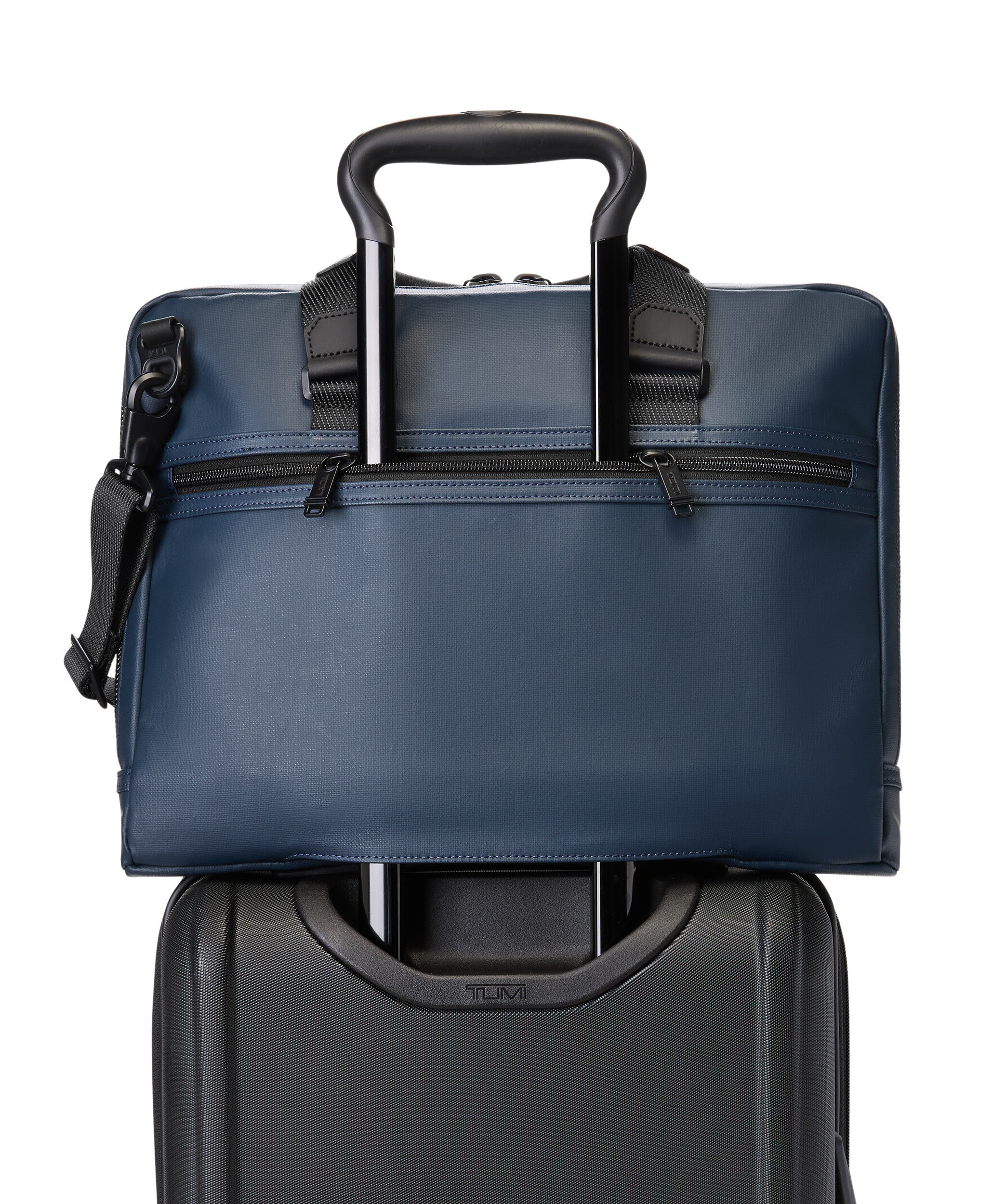 Alpha Bravo Academy Briefcase Blue | TUMI Austria