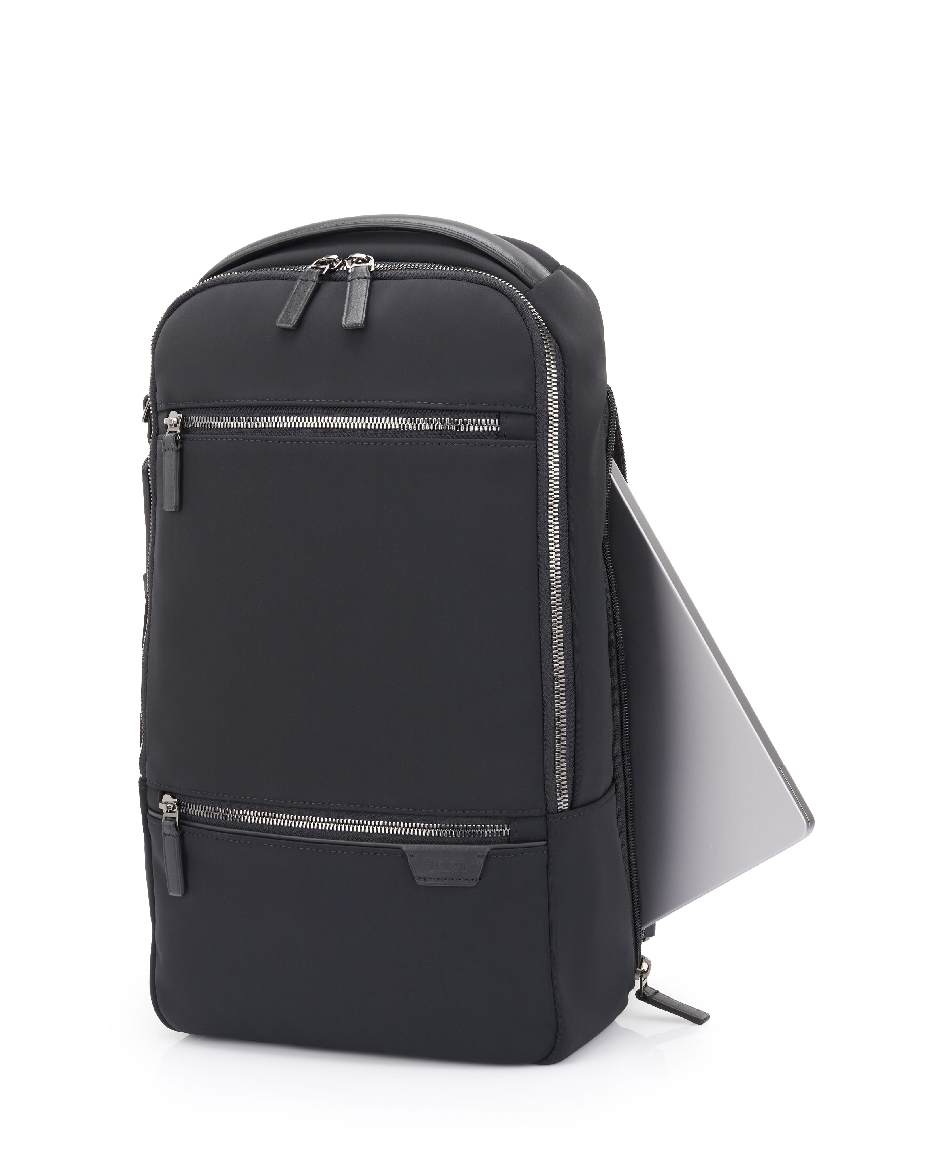 Slim backpack purse top